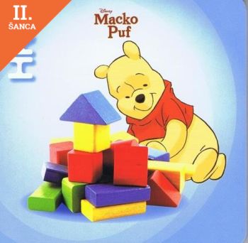 Lacná kniha Macko Puf - Hry - leporelo