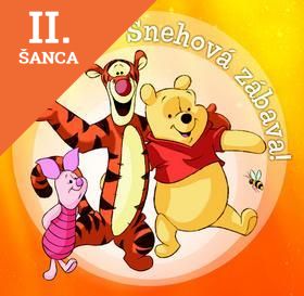 Lacná kniha Macko Puf - Snehová zábava