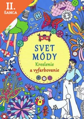 Lacná kniha Svet módy - Kreslenie a vyfarbovanie
