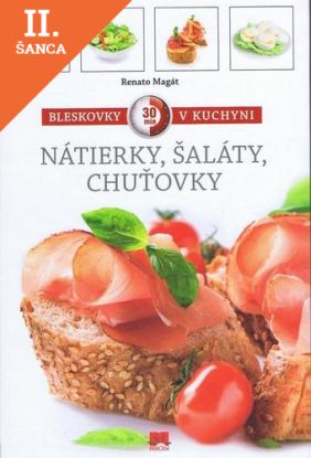 Lacná kniha Bleskovky v kuchyni - Nátierky, chuťovky, šaláty