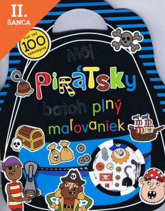 Lacná kniha Môj pirátsky batoh plný maľovaniek