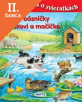 Lacná kniha Veselé básničky o psíkovi a mačičke