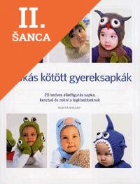 Lacná kniha Mókás kötött gyereksapkák