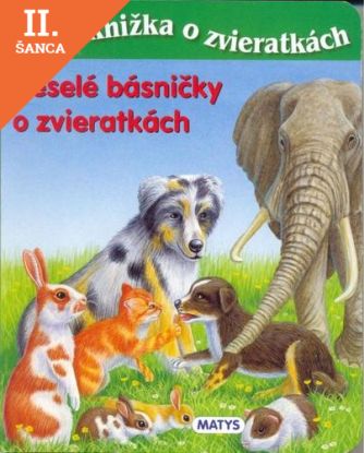 Lacná kniha Veselé básničky o zvieratkách