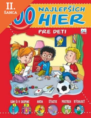 Lacná kniha 100 najlepších hier pre deti
