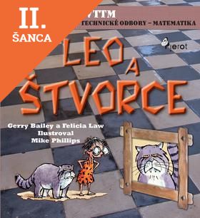 Lacná kniha Leo a štvorce