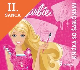 Lacná kniha Barbie Knižka so šablonami