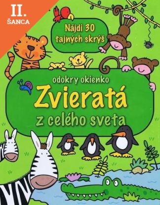 Lacná kniha Zvieratá z celého sveta - odokry okienko