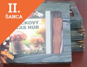 Lacná kniha Vreckový atlas húb + hubársky nôž