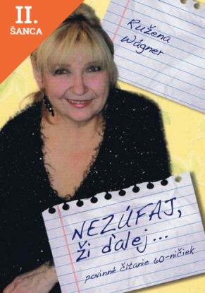 Lacná kniha Nezúfaj, ži ďalej...