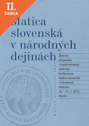 Lacná kniha Matica slovenská v národných dejinách