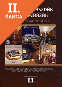 Lacná kniha Híres cukrászdák és kávéházak / Famous Confectioneries and Coffee Houses