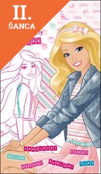 Lacná kniha Barbie Tvoj módny skicár
