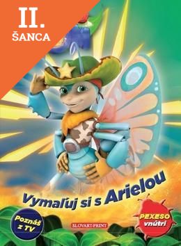 Lacná kniha Vymaľuj si s Arielou