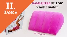 Lacná kniha Mezi mužem a ženami Kamasutra pillow v sadě s knihou