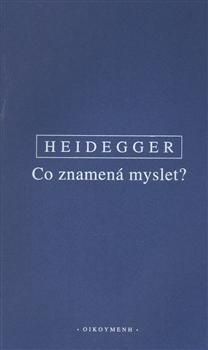 Co znamená myslet?