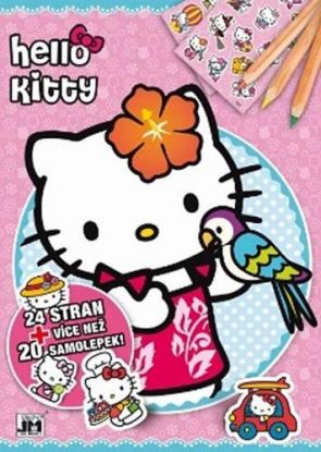 Hello Kitty omalovánka