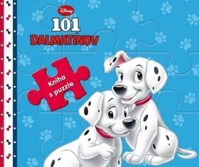 101 dalmatínov - kniha s puzzle