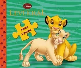 Leví kráľ - kniha s puzzle