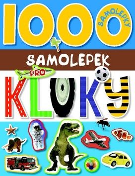 1000 samolepek pro kluky
