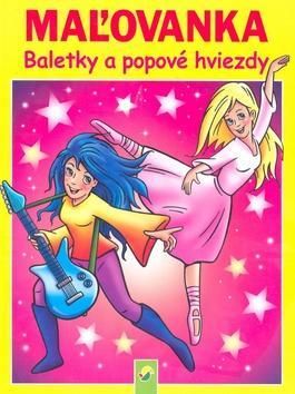 Maľovanka Baletky a popové hviezdy