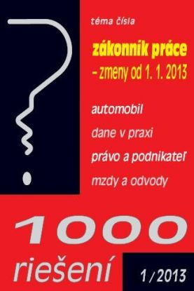 1000 riešení 1 2013