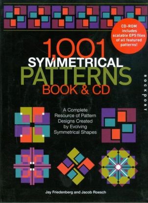 1001 Symmetrical Patterns Book + CD