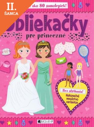 Lacná kniha Obliekačky pre princezné