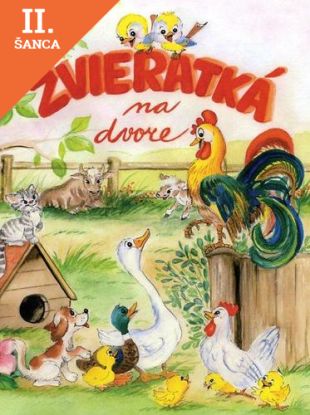 Lacná kniha Zvieratká na dvore