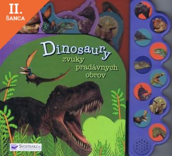 Lacná kniha Dinosaury - zvuky pradávnych obrov