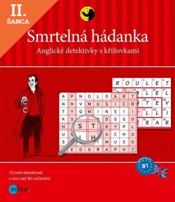 Lacná kniha Smrtelná hádanka - Anglické detektivky s křížovkami