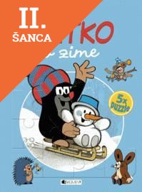 Lacná kniha Krtko v zime - puzzle