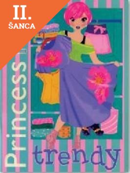 Lacná kniha Princess TOP Trendy (zelená)