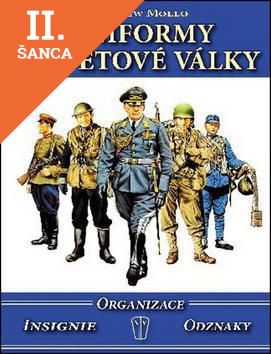 Lacná kniha Uniformy 2. světové války