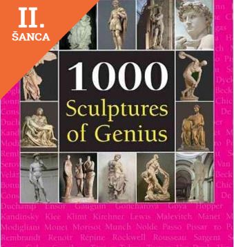 Lacná kniha 1000 Sculptures of Genius