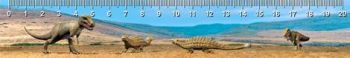 3D pravítko T-rex