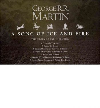 A Song of Ice and Fire Set Box of 7 Books