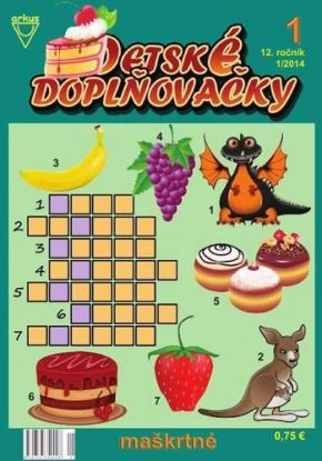 Detské doplňovačky 1 2014 maškrtné