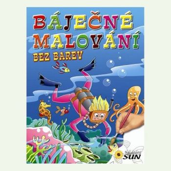 Báječné malování bez barev(modrá)
