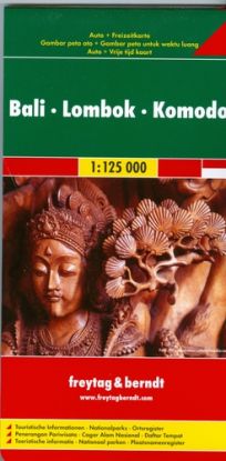 Bali, Lombok, Komodo 1:125 000 Automapa