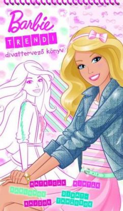 Barbie-Trendi divattervező könyv