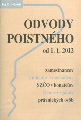 Odvody poistného od 1.1.2012