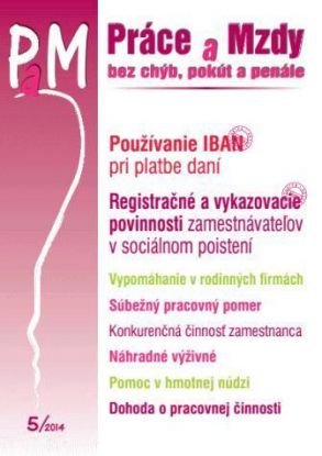 Práce a Mzdy 5 2014