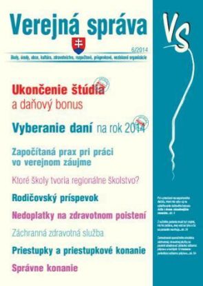 Verejná správa 6 2014