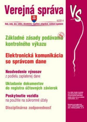 Verejná správa 4 2014