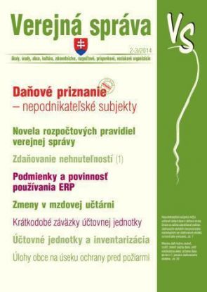 Verejná správa 2-3 2014