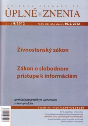 Živnostenský zákon - UZZ