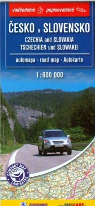Česko a Slovensko 1:600 000 - automapa