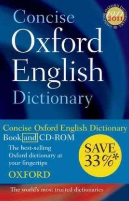 Concise Oxford English Dictionary 11th edition revised + CD-ROM