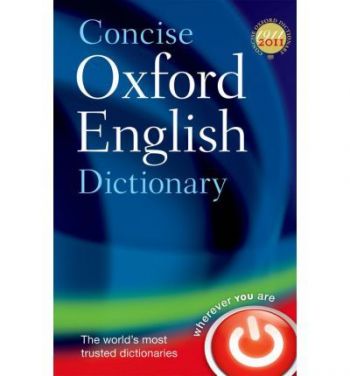 Concise Oxford English Dictionary 12th Edition